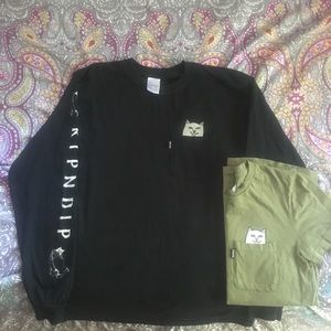 RipnDip Shirts (selling together)